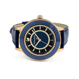Swarovski Octea Lux Blue Dial Blue Leather Strap Watch for Women - 5414413 Authentic Buy Shop Now