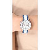 Marc Jacobs Rock Chronograph White Dial Two Tone Silicone Strap Watch for Women - MBM2594 Authentic Buy Shop Now