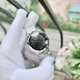 Swarovski Octea Nova Black Dial Silver Mesh Bracelet Watch for Women - 5430420 Authentic Buy Shop Now