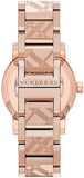 Burberry The City Rose Gold Dial Rose Gold Steel Strap Watch for Women - BU9235 Authentic Buy Shop Now