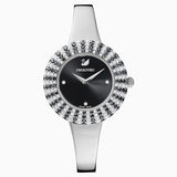 Swarovski Crystal Rose Black Dial Silver Steel Strap Watch for Women - 5484076 Authentic Buy Shop Now