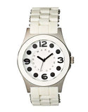 Marc Jacobs Pelly White Dial White Silicone Strap Watch for Women - MBM2503 Authentic Buy Shop Now