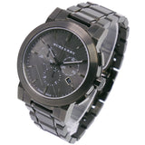 Burberry The City Grey Dial Gunmetal Grey Steel Strap Watch for Men - BU9354 Authentic Buy Shop Now