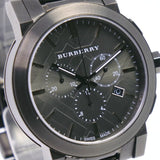 Burberry The City Grey Dial Gunmetal Grey Steel Strap Watch for Men - BU9354 Authentic Buy Shop Now