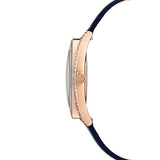 Swarovski Crystalline Aura Blue Dial Blue Leather Strap Watch for Women - 5519447 Authentic Buy Shop Now