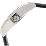 Emporio Armani Valente Quartz Silver Dial Grey Leather Strap Watch For Men - AR1666 Authentic Buy Shop Now