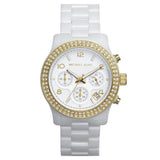 Michael Kors Runway White Dial White Steel Strap Watch for Women - MK5237 Authentic Buy Shop Now