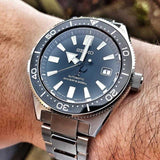 Seiko Prospex Automatic Diver Black Dial Silver Steel Strap Watch For Men - SPB051J1 Authentic Buy Shop Now