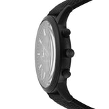 Emporio Armani Renato Chronograph Black Dial Black Nylon Strap Watch For Men - AR11457 Authentic Buy Shop Now