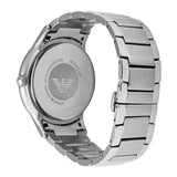 Emporio Armani Renato Quartz Black Dial Silver Steel Strap Watch For Men - AR11179 Authentic Buy Shop Now