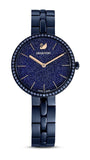 Swarovski Cosmopolitan Crystals Blue Dial Blue Steel Strap Watch for Women - 5647452 Authentic Buy Shop Now