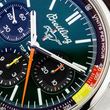 Breitling Top Time B01 Ford Mustang Green Dial Brown Leather Strap Watch for Men - AB01762A1L1X1 Authentic Buy Shop Now