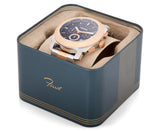 Fossil Machine Blue Dial Two Tone Steel Strap Watch for Men - FS5037 Authentic Buy Shop Now