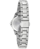 Bulova Crystal Silver Dial Silver Steel Strap Watch for Women - 96L226 Authentic Buy Shop Now