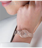 Michael Kors Portia Analog Quartz Rose Gold Dial Rose Gold Steel Strap Watch For Women - MK3839 Authentic Buy Shop Now