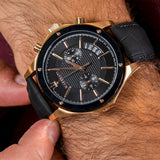 Maserati Circuito Black Dial Black Leather Strap Watch For Men - R8871627001 Authentic Buy Shop Now