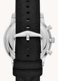 Fossil Neutra Chronograph White Dial Black Leather Strap Watch for Men - FS6023 Authentic Buy Shop Now