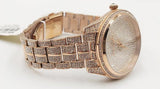 Michael Kors Lauryn Crystals Rose Gold Dial Rose Gold Steel Strap Watch For Women - MK3931 Authentic Buy Shop Now