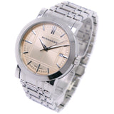 Burberry Heritage Collection Rose Gold Dial Silver Steel Strap Watch for Men - BU1352 Authentic Buy Shop Now