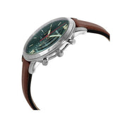 Fossil Neutra Chronograph Green Dial Brown Leather Strap Watch for Men - FS5735 Authentic Buy Shop Now