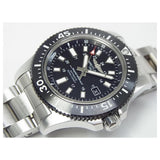 Breitling Superocean II Special 44mm Black Dial Silver Steel Strap Watch for Men - Y1739310/BF45/162A Authentic Buy Shop Now