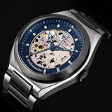 Maserati Triconic Automatic Skeleton Blue Dial Watch For Men - R8823139001 Authentic Buy Shop Now