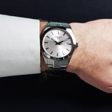 Tissot Gentleman Silver Dial Silver Steel Strap Watch For Men - T127.410.11.031.00 Authentic Buy Shop Now