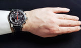 Tissot Supersport Chrono Black Dial Black Leather Strap Watch for Men - T125.617.16.051.00 Authentic Buy Shop Now