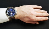 Tissot Supersport Chrono Blue Dial Brown Leather Strap Watch For Men - T125.617.16.041.00 Authentic Buy Shop Now