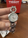 Tissot T Trend Flamingo Mother of Pearl Dial Silver Steel Strap Watch for Women - T094.210.11.116.00 Authentic Buy Shop Now