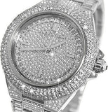 Michael Kors Camille Crystal Pave Dial Silver Steel Strap Watch for Women - MK5869 Authentic Buy Shop Now