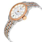 Tissot Chemin Des Tourelles Powermatic 80 Helvetic Price Lady Silver Dial Two Tone Steel Strap Watch For Women - T099.207.22.118.01 Authentic Buy Shop Now