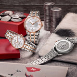 Tissot Chemin Des Tourelles Powermatic 80 Helvetic Price Lady Silver Dial Two Tone Steel Strap Watch For Women - T099.207.22.118.01 Authentic Buy Shop Now