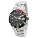 Emporio Armani Chronograph Black Dial Silver Stainless Steel Watch For Men - AR5855 Authentic Buy Shop Now