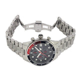 Emporio Armani Chronograph Black Dial Silver Stainless Steel Watch For Men - AR5855 Authentic Buy Shop Now