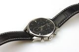 Tissot T Classic Tradition Chronograph Black Dial Black Leather Strap Watch For Men - T063.617.16.057.00 Authentic Buy Shop Now