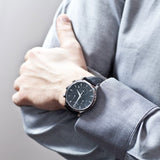 Tissot T Classic Tradition Chronograph Black Dial Black Leather Strap Watch For Men - T063.617.16.057.00 Authentic Buy Shop Now