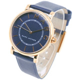 Marc Jacobs Roxy Navy Blue Dial Blue Leather Strap Watch for Women - MJ1534 Authentic Buy Shop Now