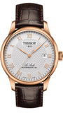 Tissot Le Locle Powermatic 80 Silver Dial Brown Leather Strap Watch For Men - T006.407.36.033.00 Authentic Buy Shop Now