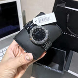 Marc Jacobs Marci Black Dial Black Steel Dial Strap Watch for Women - MBM3193 Authentic Buy Shop Now