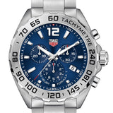 Tag Heuer Formula 1 Chronograph Blue Dial Silver Steel Strap Watch for Men - CAZ101K.BA0842 Authentic Buy Shop Now