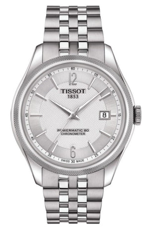 Tissot Ballade Powermatic 80 Cosc Silver Dial Silver Steel Strap Watch For Men - T108.408.11.037.00 Authentic Buy Shop Now