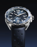 Tag Heuer Formula 1 Bucherer Blue Edition Blue Dial Blue Calfskin Strap Watch for Men - WAZ2015.FT8023 Authentic Buy Shop Now