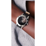 Marc Jacobs Blade Black Dial Black Leather Strap Watch for Women - MBM1205 Authentic Buy Shop Now