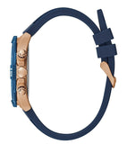 Guess Commander Blue Dial Blue Rubber Strap Watch for Men - GW0211G4 Authentic Buy Shop Now