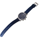 Swarovski Passage Chrono Crystal Blue Dial Blue Leather Strap Watch for Women - 5580342 Authentic Buy Shop Now