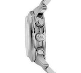 Michael Kors Stop Hunger Chronograph Blue Dial Silver Steel Strap Watch for Men - MK8314 Authentic Buy Shop Now