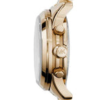 Michael Kors Runway Iridescent Pink Dial Gold Steel Strap Watch for Women - MK5939 Authentic Buy Shop Now