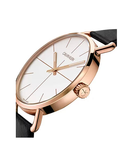 Calvin Klein High Noon Silver Dial Brown Leather Strap Watch for Men - K8M216G6 Authentic Buy Shop Now