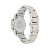 Emporio Armani Renato Chronograph Quartz Silver Dial Two Tone Steel Strap Watch For Men - AR11076 Authentic Buy Shop Now